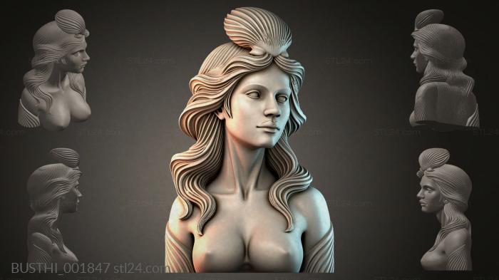 Бюсты монстры (BUSTHI_001847) 3D модель для ЧПУ станка
