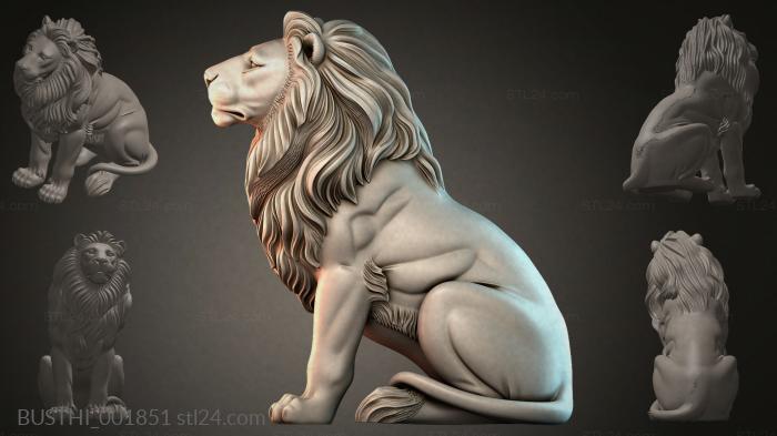 Бюсты монстры (BUSTHI_001851) 3D модель для ЧПУ станка