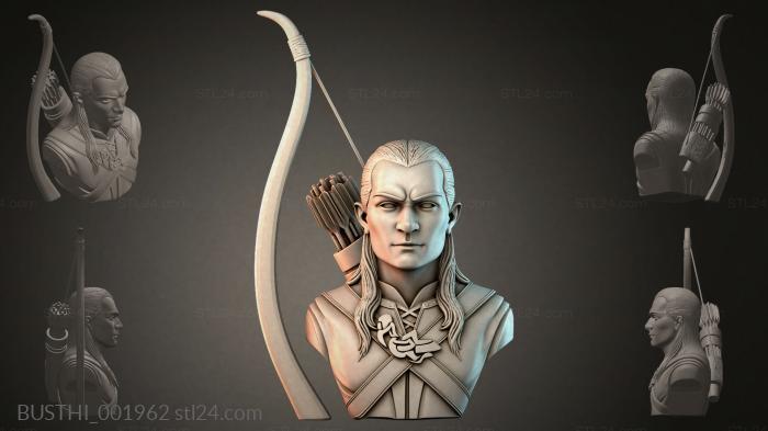Бюсты монстры (BUSTHI_001962) 3D модель для ЧПУ станка