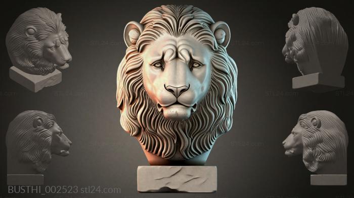 Бюсты монстры (BUSTHI_002523) 3D модель для ЧПУ станка