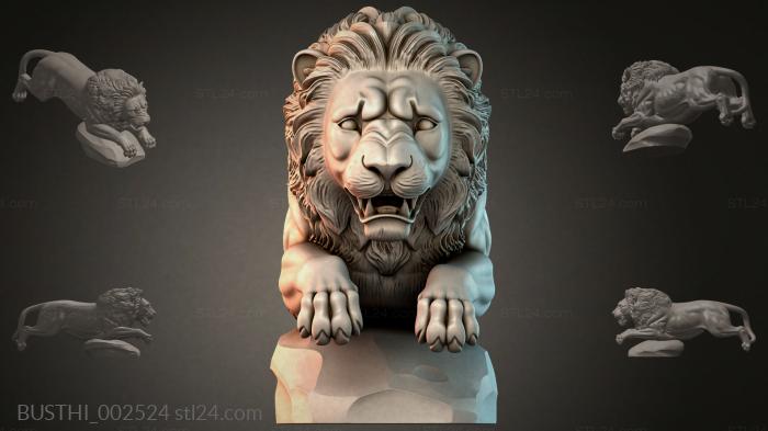 Бюсты монстры (BUSTHI_002524) 3D модель для ЧПУ станка
