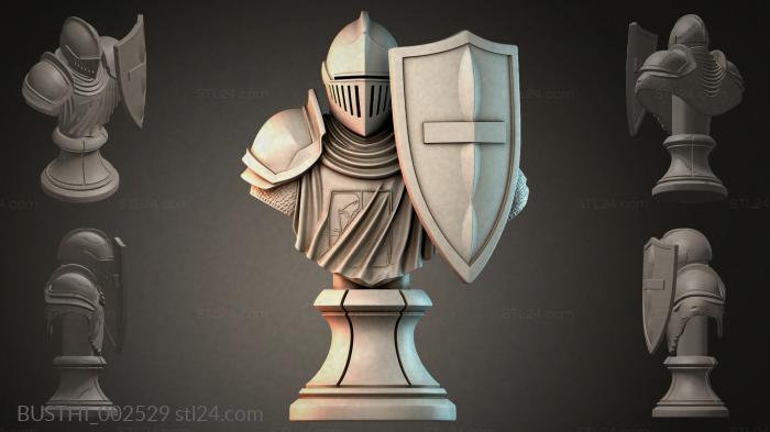 Бюсты монстры (BUSTHI_002529) 3D модель для ЧПУ станка