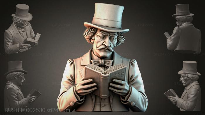Бюсты монстры (BUSTHI_002530) 3D модель для ЧПУ станка