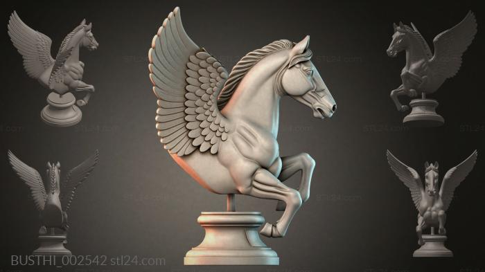 Бюсты монстры (BUSTHI_002542) 3D модель для ЧПУ станка