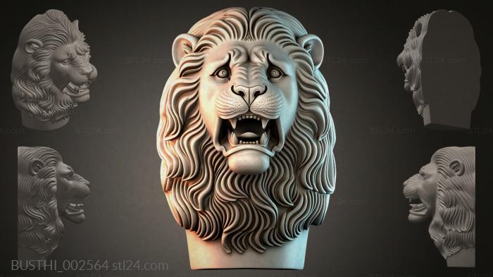 Бюсты монстры (BUSTHI_002564) 3D модель для ЧПУ станка