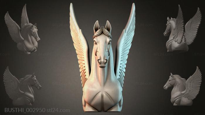 Бюсты монстры (BUSTHI_002950) 3D модель для ЧПУ станка