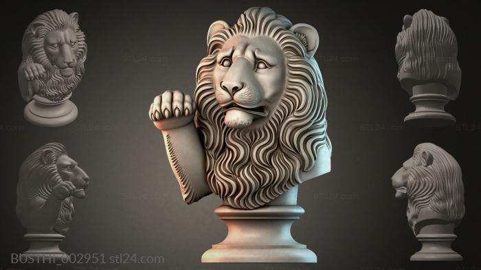Бюсты монстры (BUSTHI_002951) 3D модель для ЧПУ станка