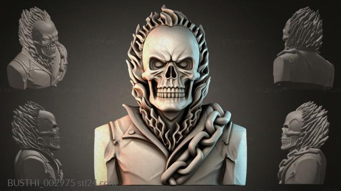 Бюсты монстры (BUSTHI_002975) 3D модель для ЧПУ станка