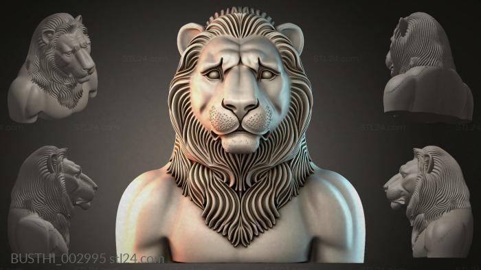 Бюсты монстры (BUSTHI_002995) 3D модель для ЧПУ станка