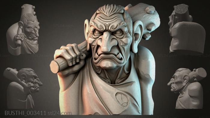 BUSTHI_003411 3d STL model