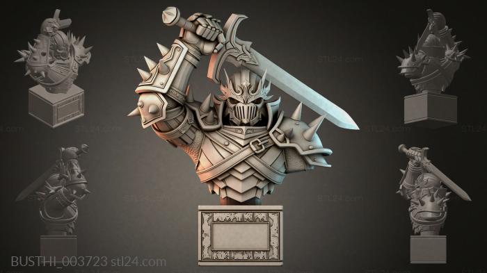Бюсты монстры (BUSTHI_003723) 3D модель для ЧПУ станка