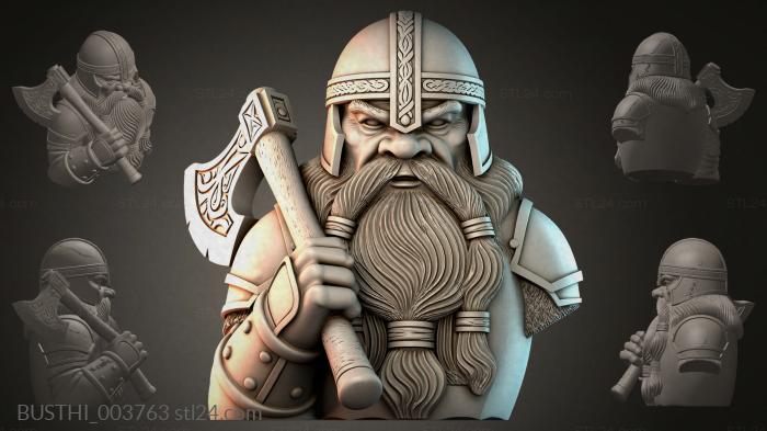 Бюсты монстры (BUSTHI_003763) 3D модель для ЧПУ станка