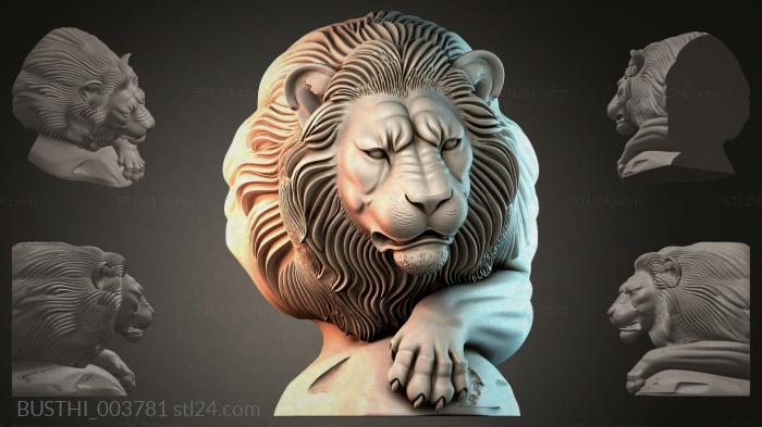Бюсты монстры (BUSTHI_003781) 3D модель для ЧПУ станка