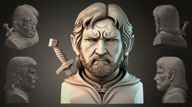 Busts of monsters BUSTHI_003824 3d model