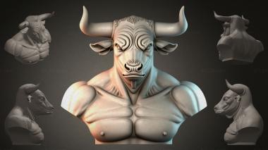 Busts of monsters BUSTHI_003826 3d model