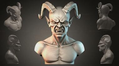 Busts of monsters BUSTHI_003836 3d model