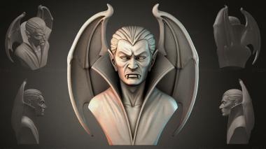 Busts of monsters BUSTHI_003841 3d model