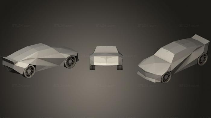 Автомобили и транспорт (Vwhorse559 LW1mach32, CARS_0024) 3D модель для ЧПУ станка