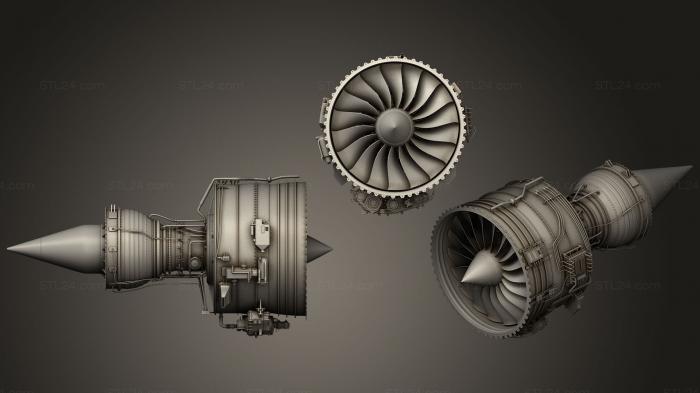 Fanjet Turbofan Engine