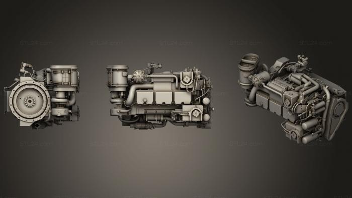 Vehicles (Marine Propulsion Engine, CARS_0239) 3D models for cnc