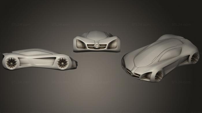 Vehicles (Mercedes Benz Biome Concept Car, CARS_0243) 3D models for cnc