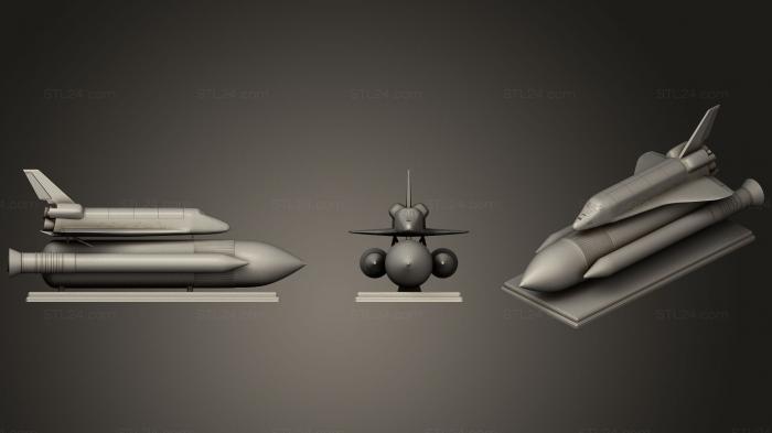 Vehicles (Discovery spaceship table model, CARS_0372) 3D models for cnc