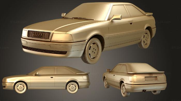 Vehicles (Audi Coupe (8B) 1991, CARS_0585) 3D models for cnc