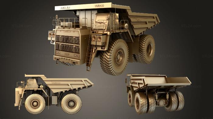 Vehicles (BelAZ 75310 Dump Truck 2016, CARS_0689) 3D models for cnc