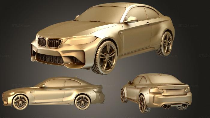Vehicles (BMW 2 series (F87) coupe M HQinterior 2015, CARS_0733) 3D models for cnc