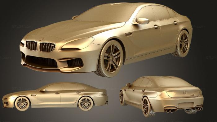 Vehicles (BMW 6 series (F06) Gran Coupe M HQinterior 2013, CARS_0757) 3D models for cnc