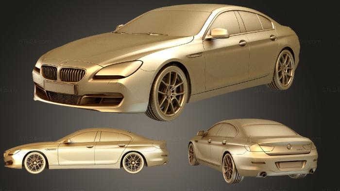 Автомобили и транспорт (Bmw 6 серии 640i f06, CARS_0758) 3D модель для ЧПУ станка