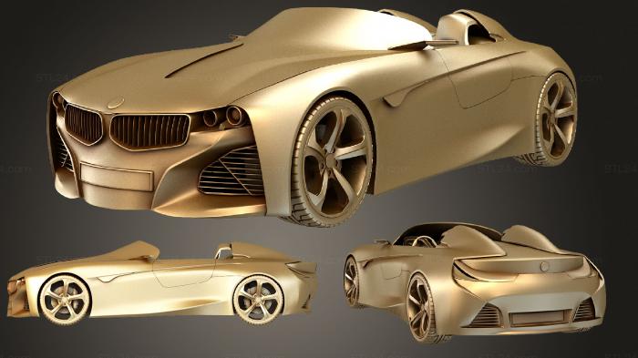 Автомобили и транспорт (Концепция BMW Vision Connected Drive, CARS_0865) 3D модель для ЧПУ станка