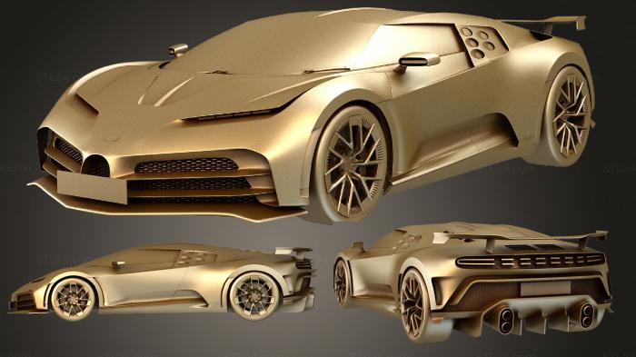 Vehicles (Bugatti Centodieci 2020, CARS_0898) 3D models for cnc