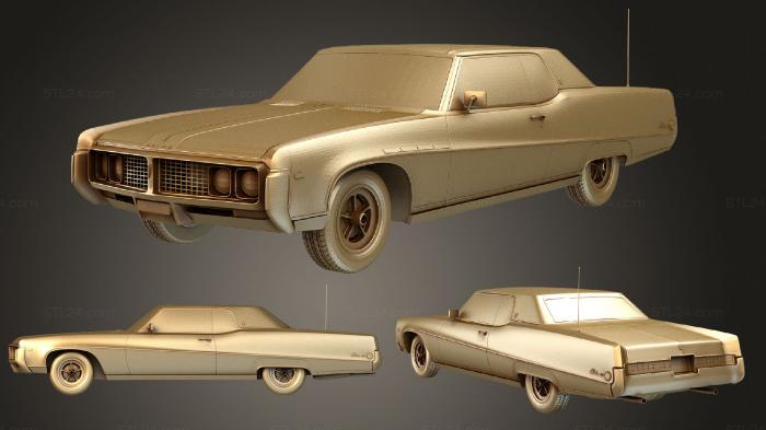 Автомобили и транспорт (Buick Electra (Mk3) 225 Спортивное купе 1969 года выпуска, CARS_0904) 3D модель для ЧПУ станка