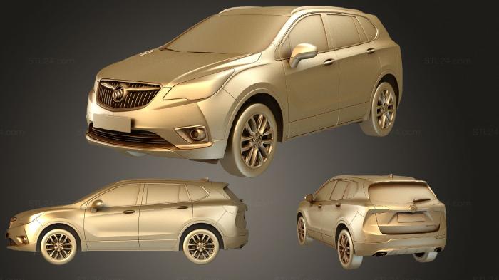 Автомобили и транспорт (Buick Envision 2019 4, CARS_0921) 3D модель для ЧПУ станка