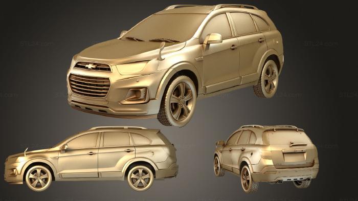 Vehicles (Chevrolet Captiva (Mk1f) JP spec 2015, CARS_1017) 3D models for cnc