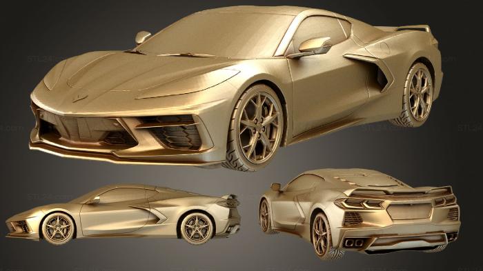 Vehicles (Chevrolet Corvette C8 2020, CARS_1032) 3D models for cnc