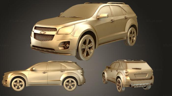 Автомобили и транспорт (Chevrolet Equinox 2010, CARS_1037) 3D модель для ЧПУ станка