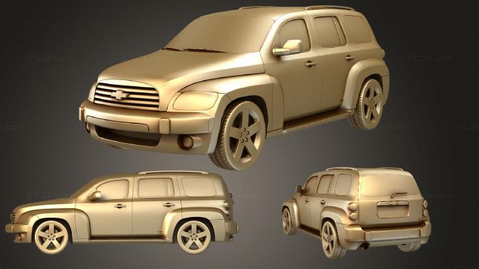 Автомобили и транспорт (Chevrolet HHR универсал 201, CARS_1040) 3D модель для ЧПУ станка