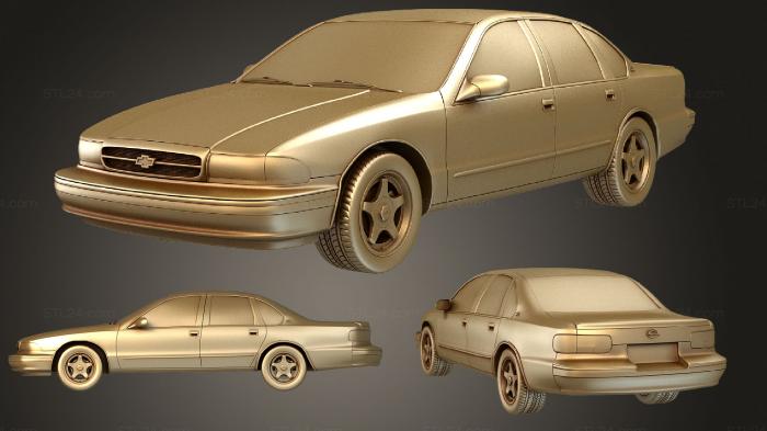 Vehicles (Chevrolet Impala (Mk7) SS 1995, CARS_1043) 3D models for cnc
