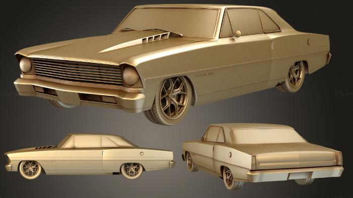 Автомобили и транспорт (Концепт Chevrolet Nova 2015, CARS_1057) 3D модель для ЧПУ станка