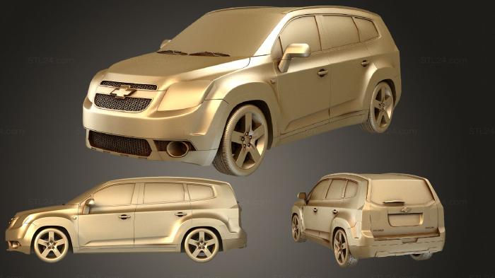 Vehicles (Chevrolet Orlando 2011, CARS_1059) 3D models for cnc