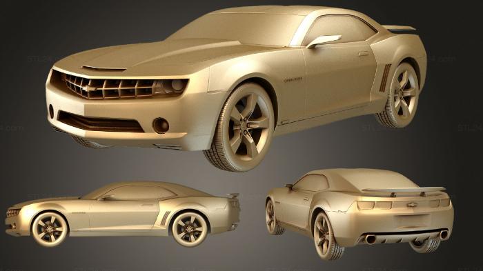 Vehicles (Chevrolet Camaro Concept, CARS_1086) 3D models for cnc