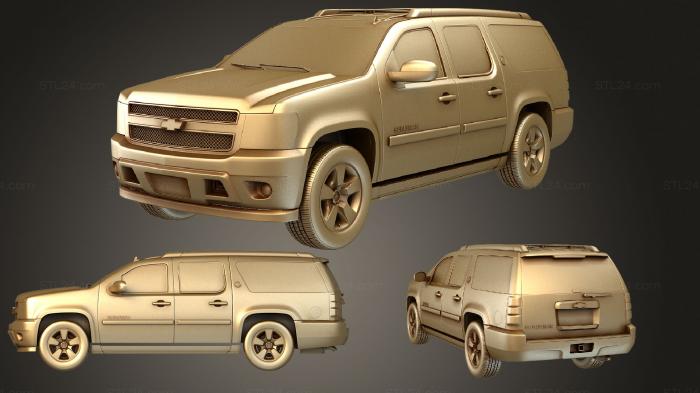 Vehicles (chevrolet suburban 75th diamond edition, CARS_1112) 3D models for cnc