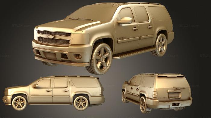 Vehicles (chevrolet suburban ltz 2011, CARS_1113) 3D models for cnc