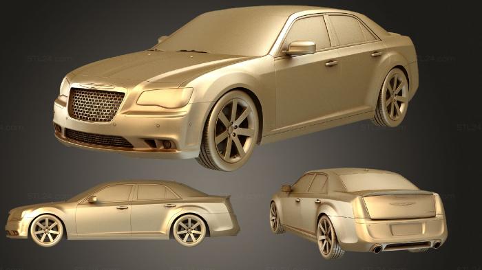 Vehicles (Chrysler 300 SRT8 2012, CARS_1128) 3D models for cnc
