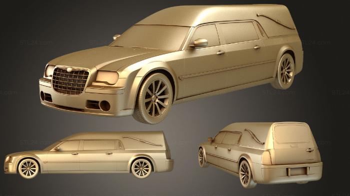 Vehicles (Chrysler 300C Mk1 hearse 2009, CARS_1129) 3D models for cnc