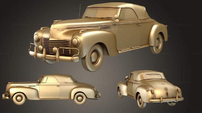 Автомобили и транспорт (Крайслер Нью-Йоркер (Mk1) Горец 1940 года, CARS_1136) 3D модель для ЧПУ станка