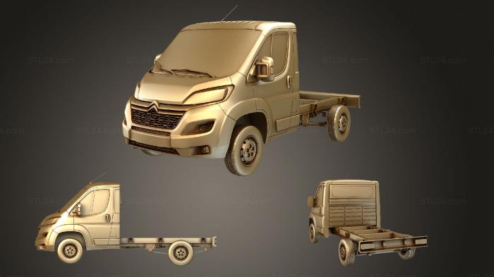 Vehicles (Citroen Jumper Relay Single Cab 3000WB 2019, CARS_1189) 3D models for cnc