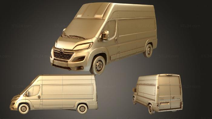 Vehicles (citroen jumper van l3h3 2017, CARS_1197) 3D models for cnc